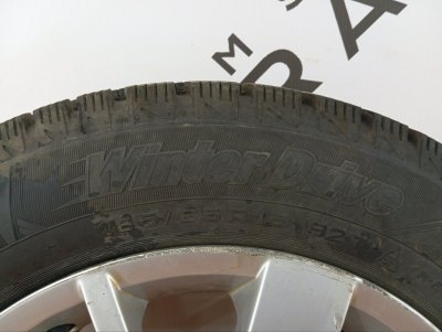Колесо Skoda Rapid R15 5x100, Cordiant 185/65 R15, зимнее, липучка