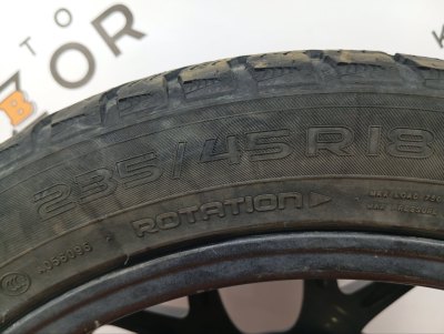 Колесо Audi A4 R18 5x112, Nokian 235/45 R18, зимнее, липучка