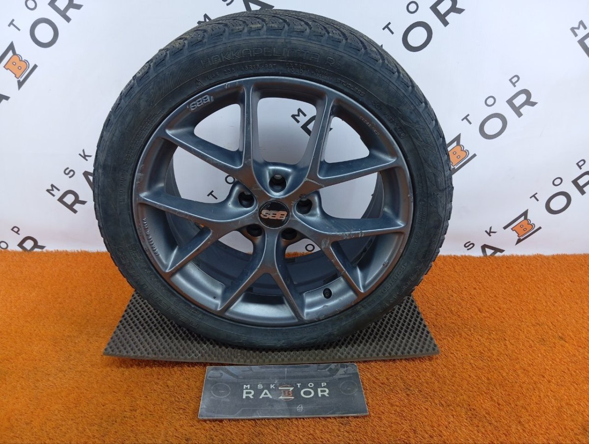 Колесо Audi A4 R18 5x112, Nokian 235/45 R18, зимнее, липучка фото 1