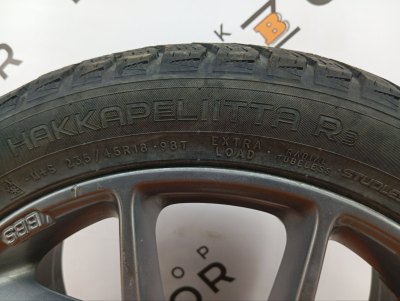 Колесо Audi A4 R18 5x112, Nokian 235/45 R18, зимнее, липучка
