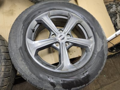 Колесо Haval F7 R17 5x114.3, Nokian 225/60 R17, зимнее, липучка