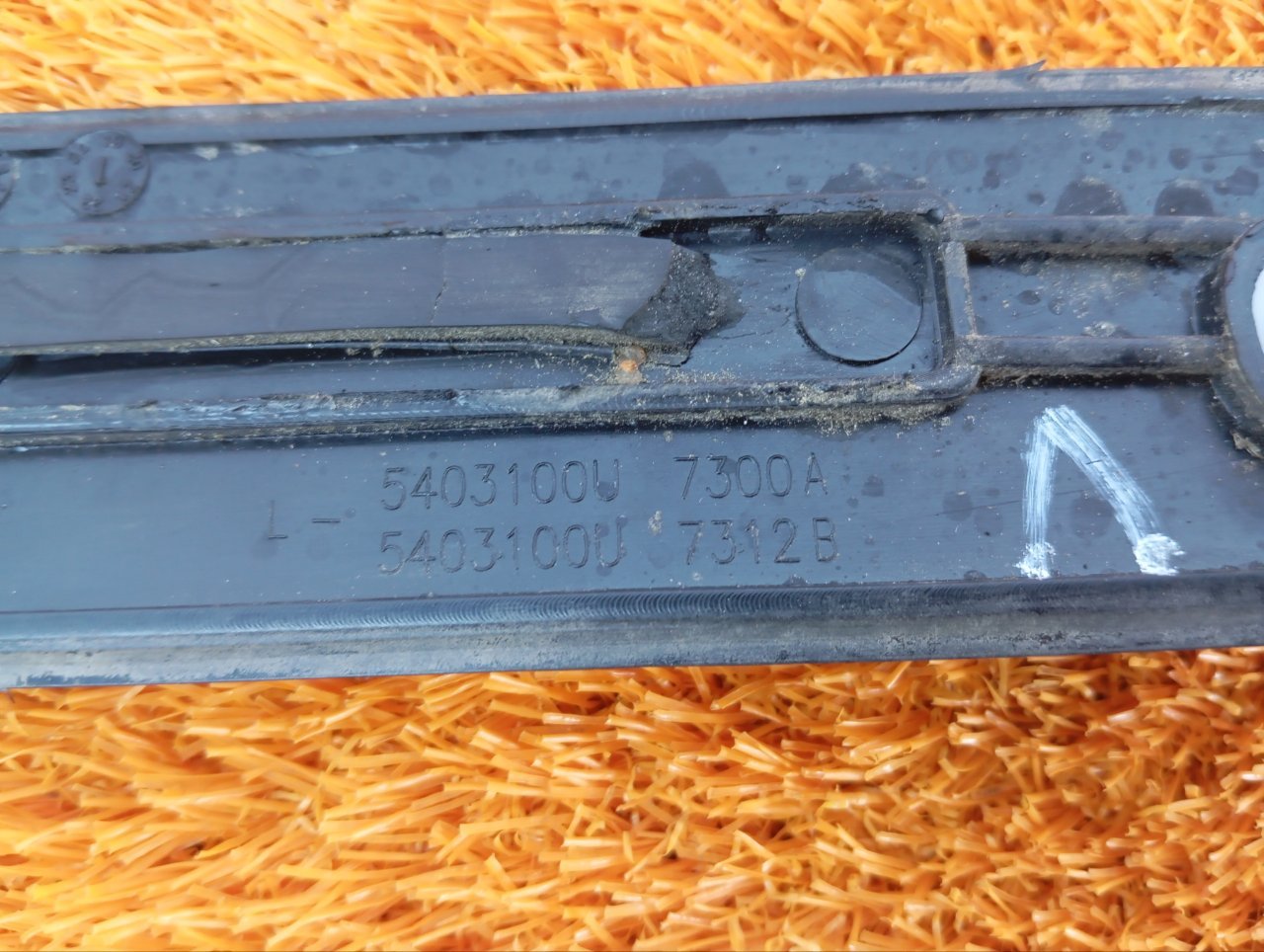 Форточка задняя