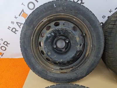 Колесо Citroen C4 R16 4x108, Nokian 215/55 R16, зимнее, липучка