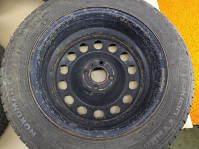 Колесо Citroen C4 R16 4x108, Nokian 215/55 R16, зимнее, липучка