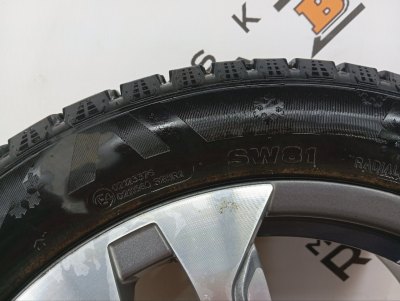 Колесо Omoda C5 R18 5x114.3, Sailun 215/55 R18, зимнее, липучка