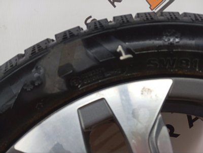 Колесо Omoda C5 R18 5x114.3, Sailun 215/55 R18, зимнее, липучка