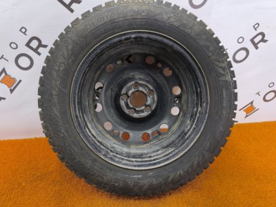 Колесо Skoda Rapid R15 5x100, Cordiant 185/65 R15, зимнее, липучка