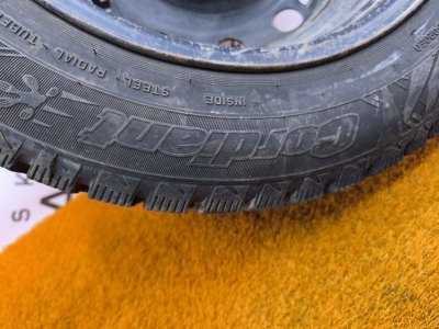 Колесо Skoda Rapid R15 5x100, Cordiant 185/65 R15, зимнее, липучка