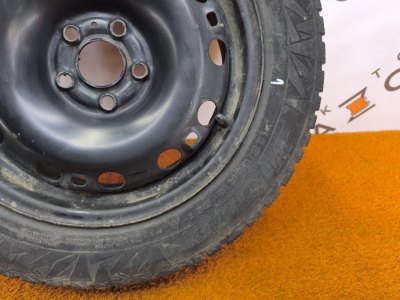 Колесо Skoda Rapid R15 5x100, Cordiant 185/65 R15, зимнее, липучка