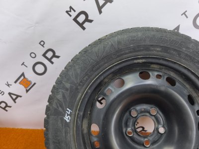 Колесо Skoda Rapid R15 5x100, Cordiant 185/65 R15, зимнее, липучка