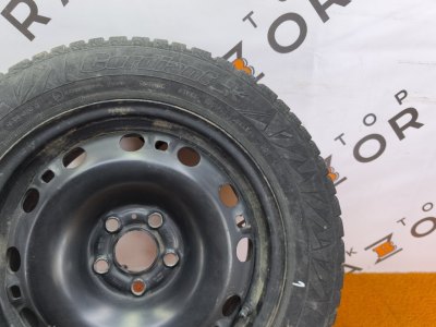 Колесо Skoda Rapid R15 5x100, Cordiant 185/65 R15, зимнее, липучка