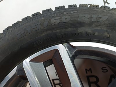 Колесо Chery Tiggo 4 R17 5x108, Formula 215/60 R17, зимнее, липучка