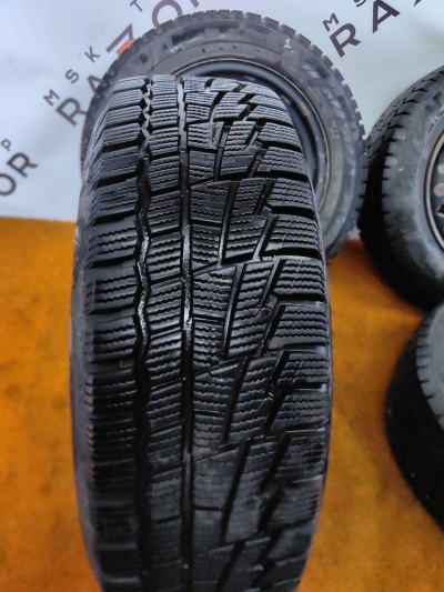 Колесо Kia Rio R15 4x100, Cordiant 185/65 R15, зимнее, липучка