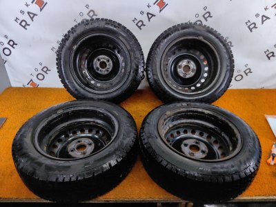 Колесо Kia Rio R15 4x100, Cordiant 185/65 R15, зимнее, липучка