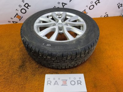 Колесо Nissan X-Trail R17 5x114.3, Ikon tyres 225/65 R17, зимнее, шипы