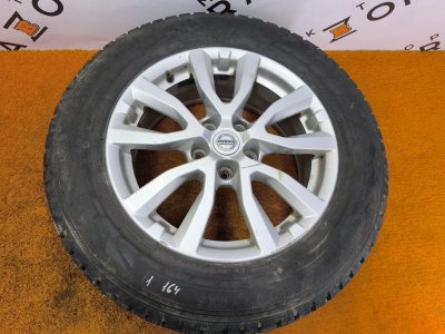 Колесо Nissan X-Trail R17 5x114.3, Ikon tyres 225/65 R17, зимнее, шипы