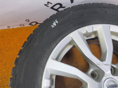 Колесо Nissan X-Trail R17 5x114.3, Ikon tyres 225/65 R17, зимнее, шипы