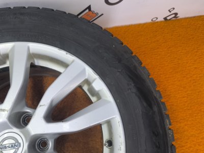 Колесо Nissan X-Trail R17 5x114.3, Ikon tyres 225/65 R17, зимнее, шипы
