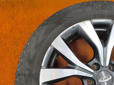 Колесо Chery Tiggo 7 Pro Max R18 5x108, Yokohama 225/60 R18, зимнее, липучка