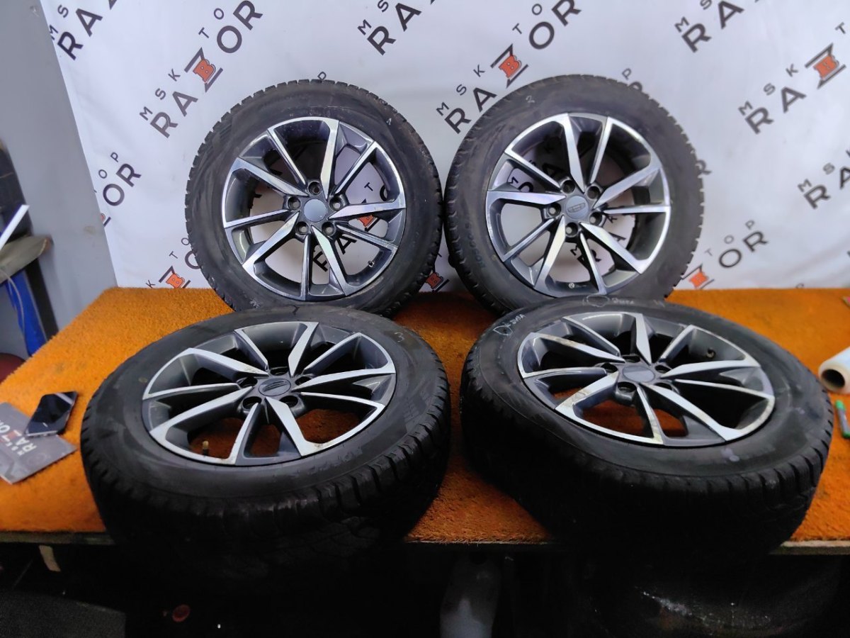 6600002666 Колесо Geely Coolray R17 5x114.3, Viatti 215/60 R17, зимнее, липучка фото 1