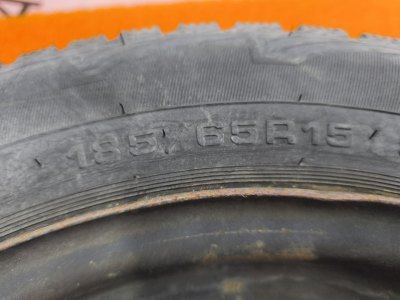 Колесо Hyundai Solaris R15 4x100, Cordiant 185/65 R15, зимнее, шипы