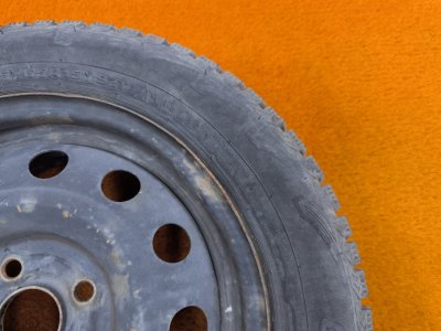 Колесо Hyundai Solaris R15 4x100, Cordiant 185/65 R15, зимнее, шипы