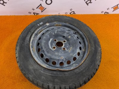 Колесо Hyundai Solaris R15 4x100, Cordiant 185/65 R15, зимнее, шипы