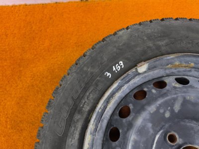 Колесо Hyundai Solaris R15 4x100, Cordiant 185/65 R15, зимнее, шипы