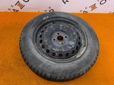 Колесо Hyundai Solaris R15 4x100, Cordiant 185/65 R15, зимнее, шипы