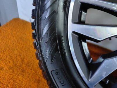 Колесо Omoda S5 R16 5x108, Ikon tyres 205/55 R16, зимнее, шипы