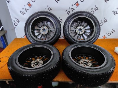 Колесо Omoda S5 R16 5x108, Ikon tyres 205/55 R16, зимнее, шипы