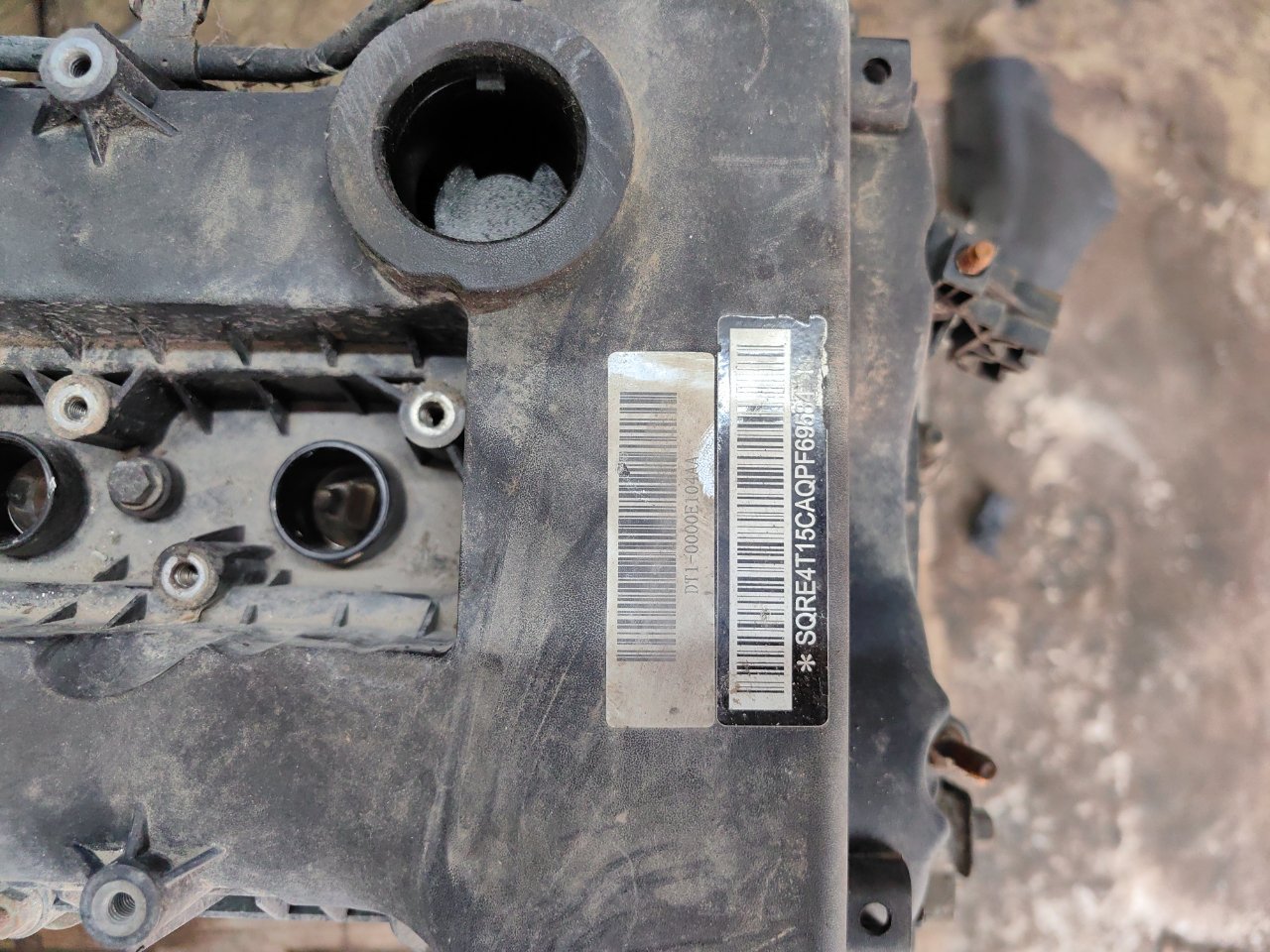 DM1-BJ0000E93AA, DT10000E159AA, DM10000E89AA, SQRE4T15C, DT1-0000E118AA Двигатель Chery Tiggo 7 Pro Max 2023 фото 24