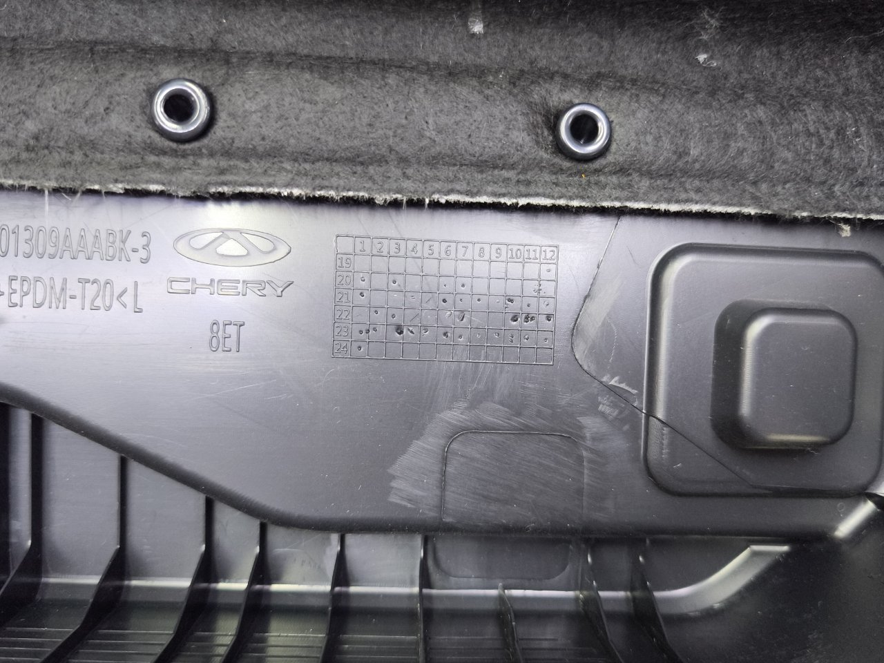 403001309AAABK, 403005659AAABK Обшивка багажника Chery Tiggo 7 Pro Max 2024 фото 9