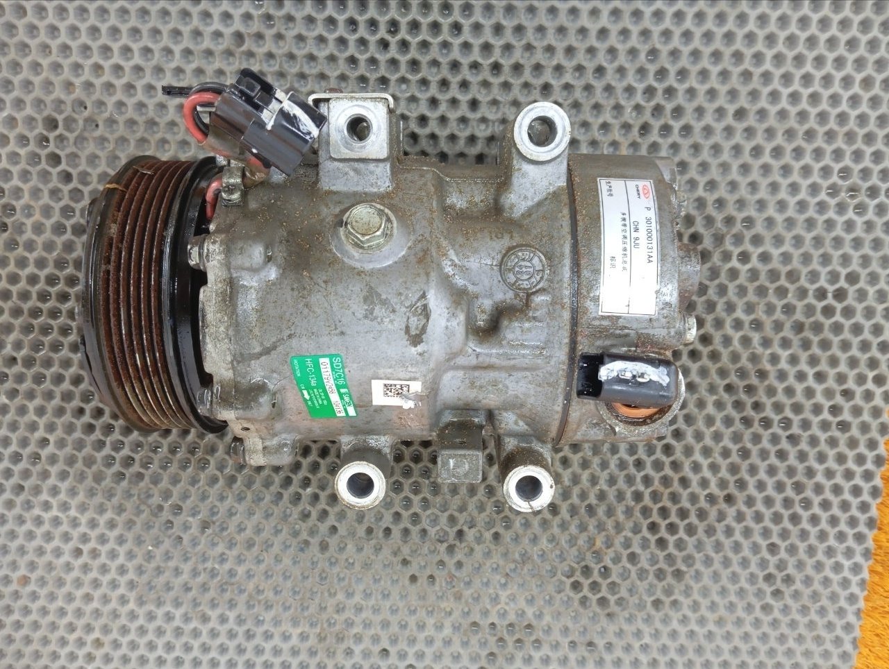 301000131AA Компрессор кондиционера Chery Tiggo 7 Pro Max 2024 фото 4