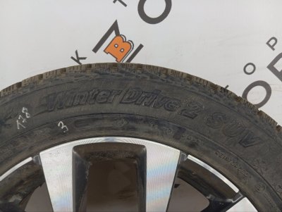 Колесо Chery Tiggo 7 Pro Max R18 5x108, Cordiant 225/60 R18, зимнее, липучка
