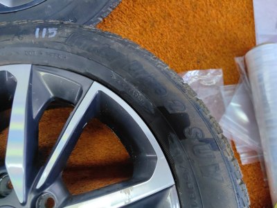 Колесо Geely Coolray R17 5x114.3, Cordiant 215/60 R17, зимнее, липучка