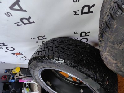 Колесо Geely Coolray R17 5x114.3, Cordiant 215/60 R17, зимнее, липучка