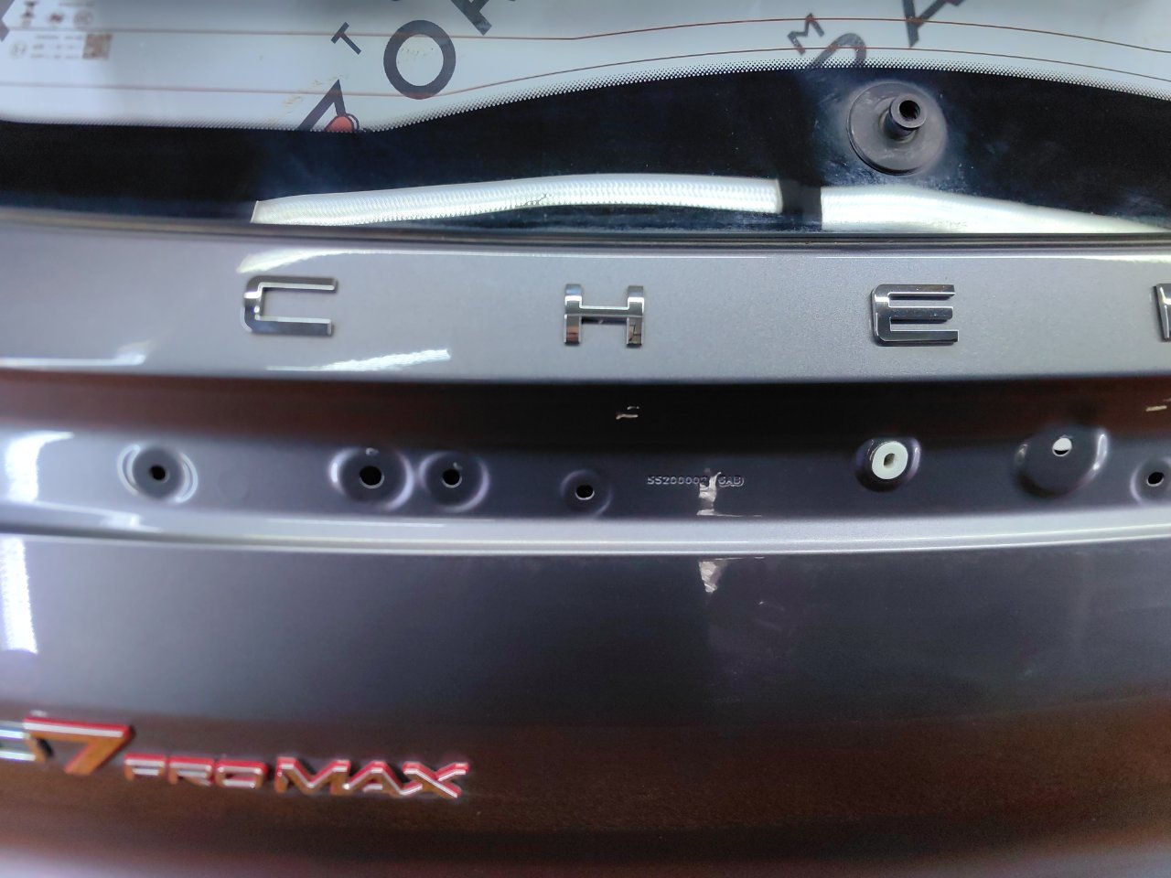 552000026AB Крышка багажника Chery Tiggo 7 Pro Max 2024 фото 6