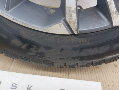 Колесо Geely Coolray R18 5x114.3, Pirelli 215/55 R18, зимнее, липучка