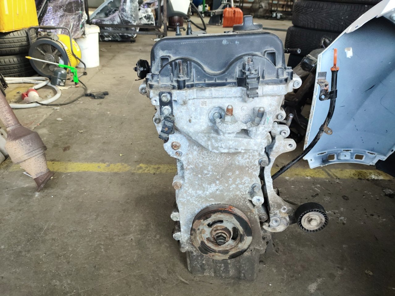 DM1-BJ0000E93AA, E4T16-1007083, DM1BJ0000E93AA, SQRE4T15C Двигатель Chery Tiggo 7 PRO 2023 фото 2