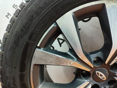 Колесо Chery Tiggo 7 Pro R18 5x108, Belshina 225/60 R18, зимнее, липучка