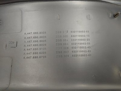 Обшивка центральной стойки