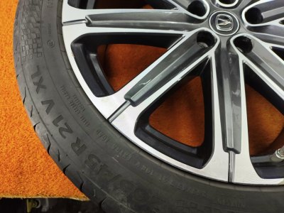 Колесо Changan Uni-K R21 5x114.3, Continental 265/45 R21, летнее