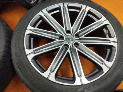 Колесо Changan Uni-K R21 5x114.3, Continental 265/45 R21, летнее