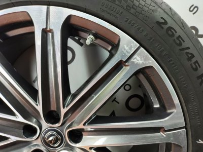 Колесо Changan Uni-K R21 5x114.3, Continental 265/45 R21, летнее
