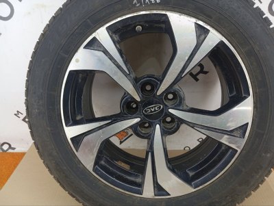 Колесо JAC JS4 R17 5x108, Gisalved 215/60 R17, зимнее, липучка