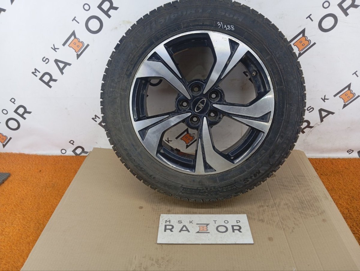 3101120U3480 Колесо JAC JS4 R17 5x108, Gisalved 215/60 R17, зимнее, липучка фото 1
