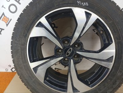 Колесо JAC JS4 R17 5x108, Gisalved 215/60 R17, зимнее, липучка