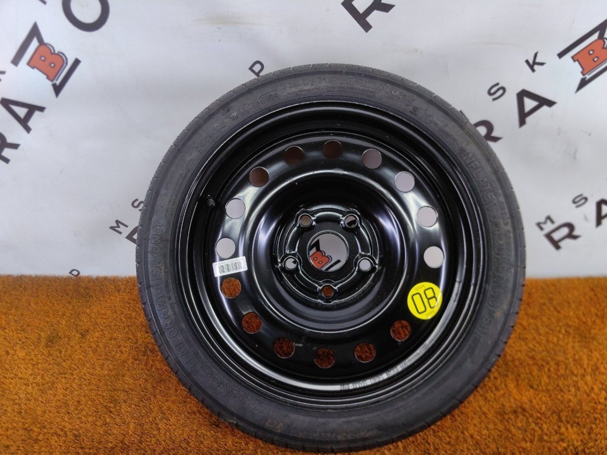 6600164877 Докатка (запасное колесо) Geely Emgrand R16 5x114.3, 135/70 R16 фото 1