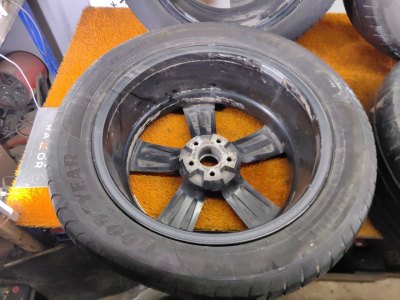 Колесо Audi Q7 R20 5x112, Goodyear 285/45 R20, летнее